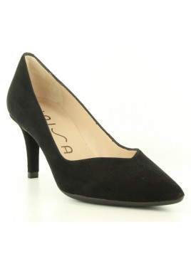 kun kid suede black haut noir