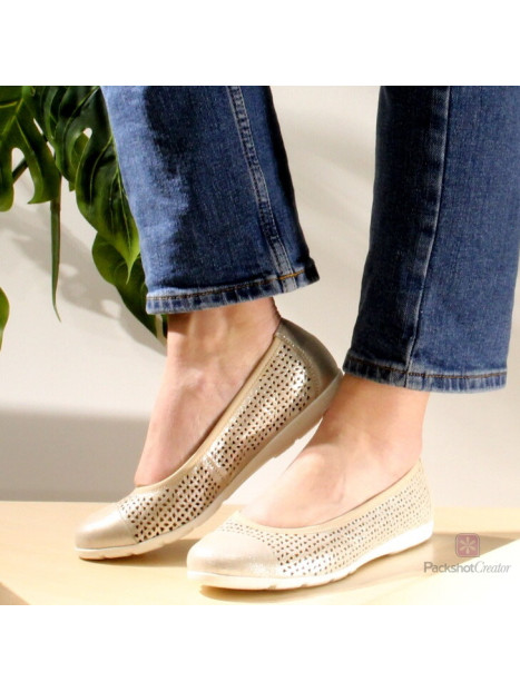 badine 22151 341 taupe metallic bas mordoré